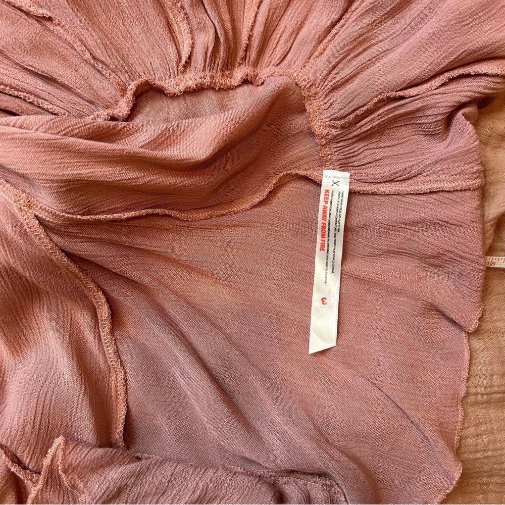NWT Free People Adella Rose Crochet Slip Dress, size XS - Picture 11 of 12